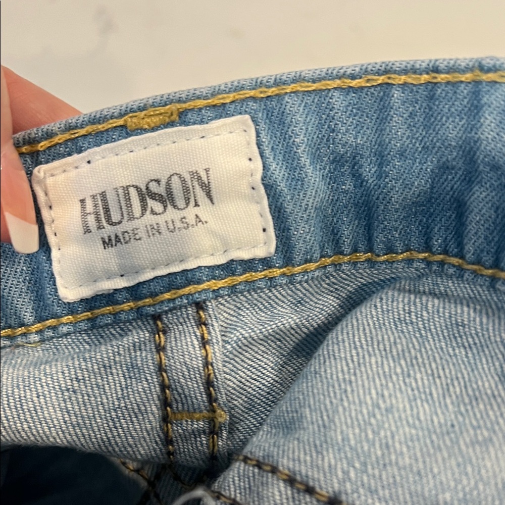 Hudson Jeans Classic Blue Jean Shorts - Picture 5 of 6